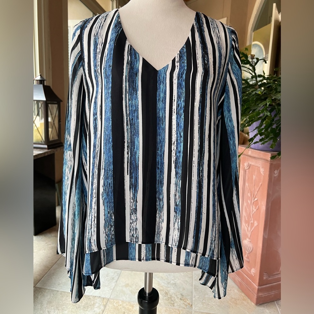Multi Blouse by Parker, size M.